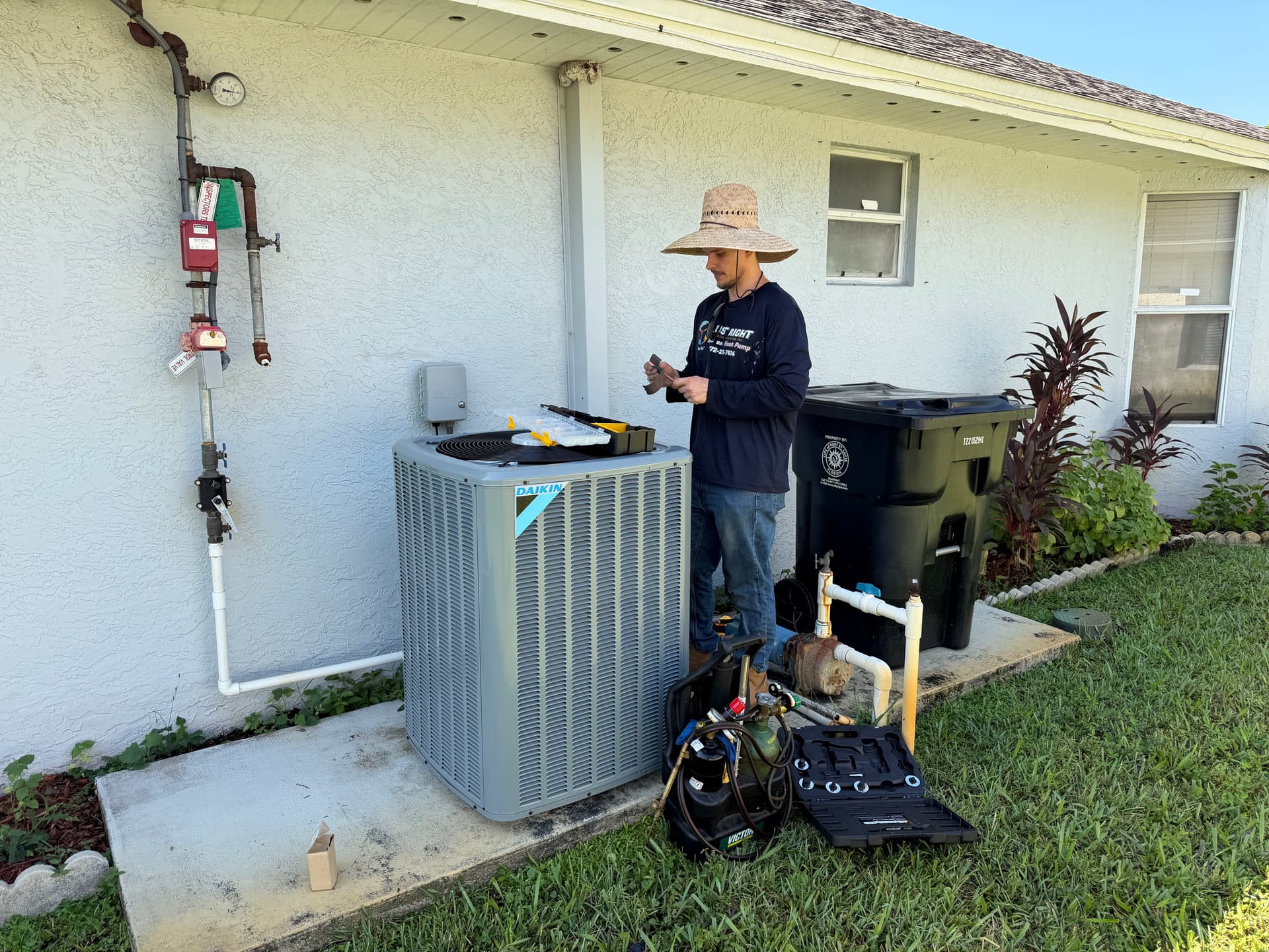 Gallery photos for 3-Ton Daikin AC Installation Completed in Port Saint Lucie: Image #1