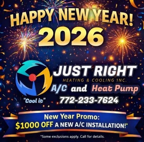 Celebrate the New Year with Just Right Heating & Cooling image