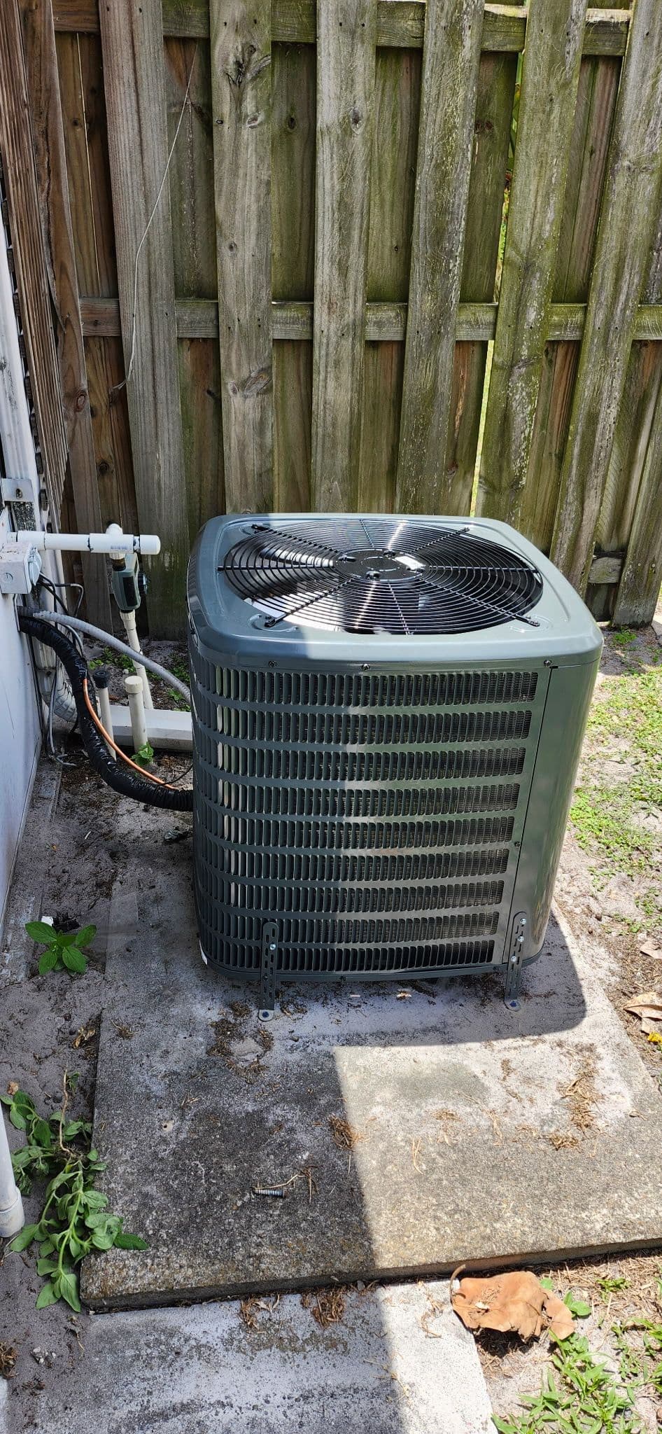 Gallery photos for New Goodman R32 AC System Installed and Ready for Summer: Image #1