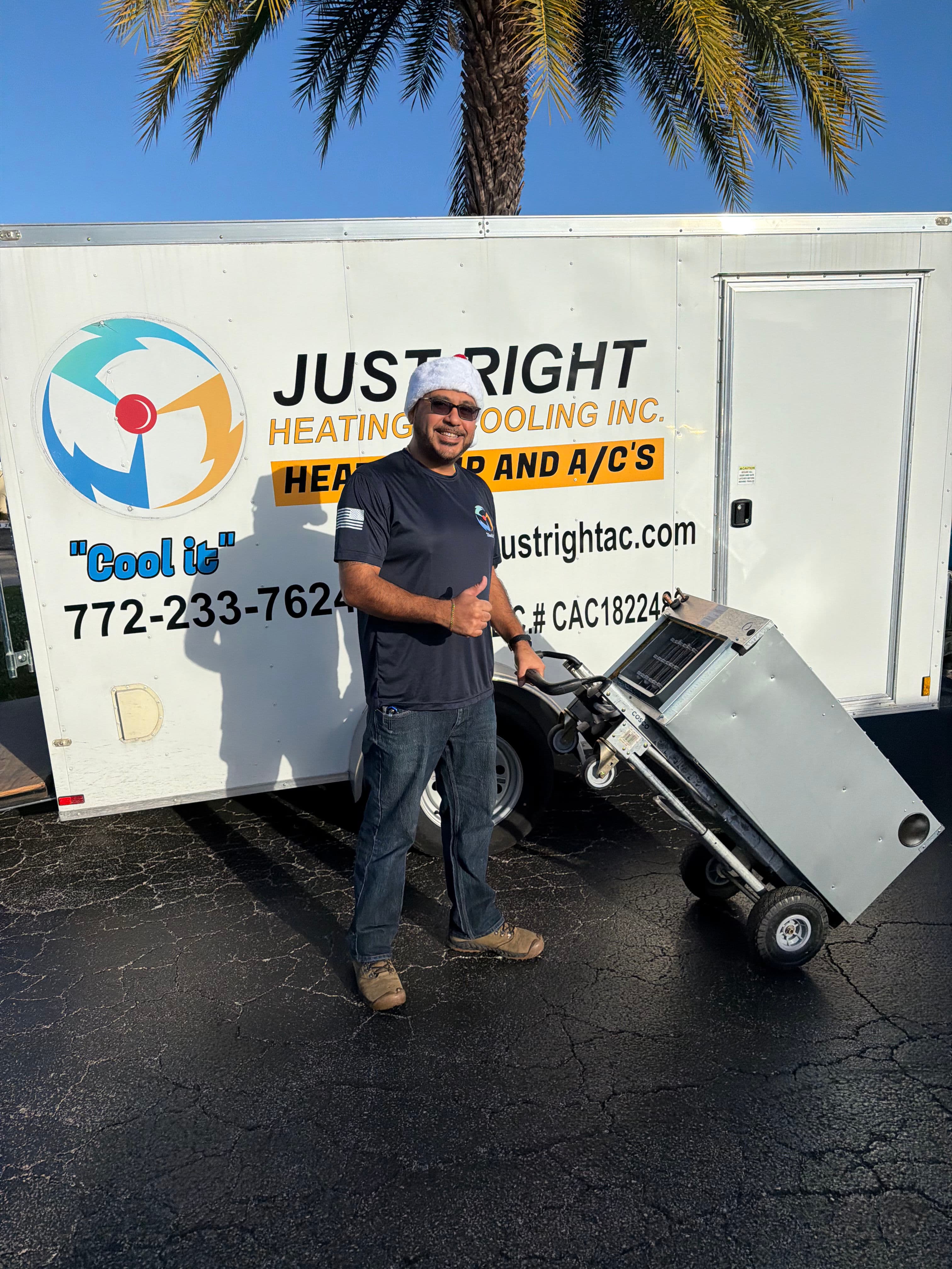 Season's Greetings from Just Right Heating & Cooling