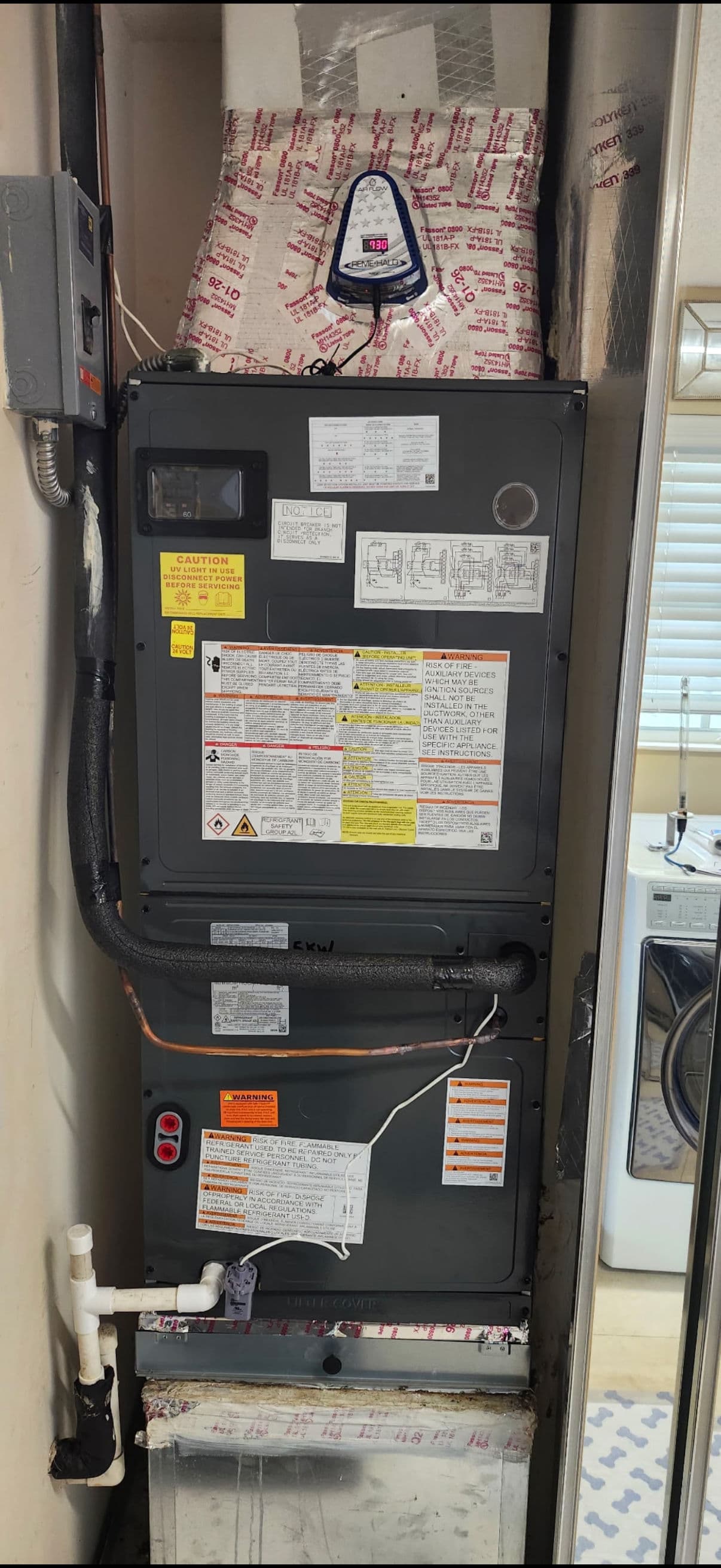 New 3-Ton R32 AC System Installed and Ready for Summer image