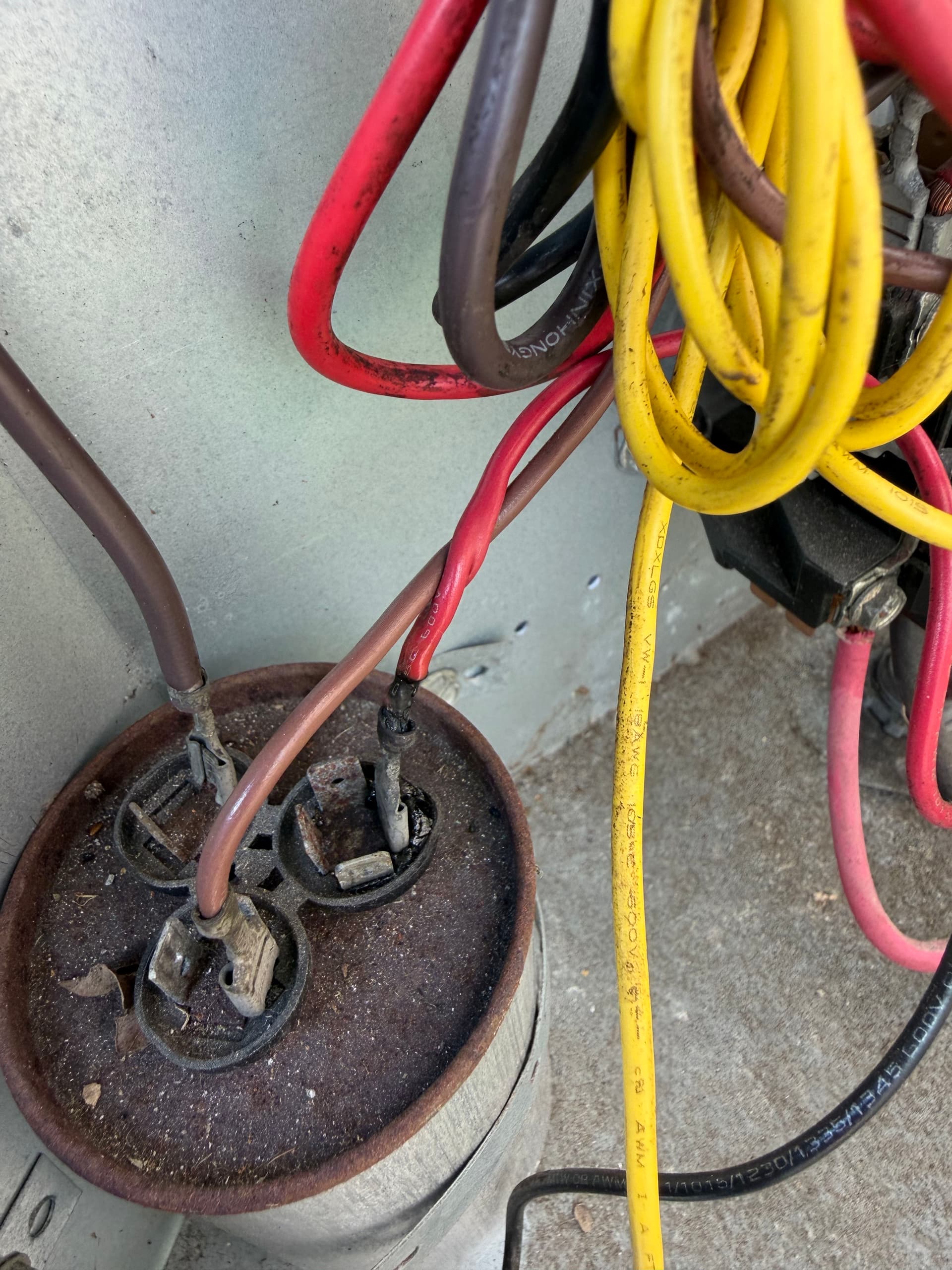 Bad Capacitor and Fused Wires Stopped This AC Cold image